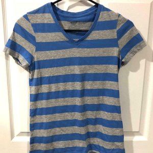 Faded Glory Womens S Striped Cotton T-Shirt